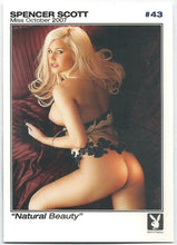 Load image into Gallery viewer, Playboy Centerfold Update 5 (2006-2008) Spencer Scott Card # 43
