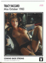 Load image into Gallery viewer, Playboy October Edition Tracy Vaccaro Card #89
