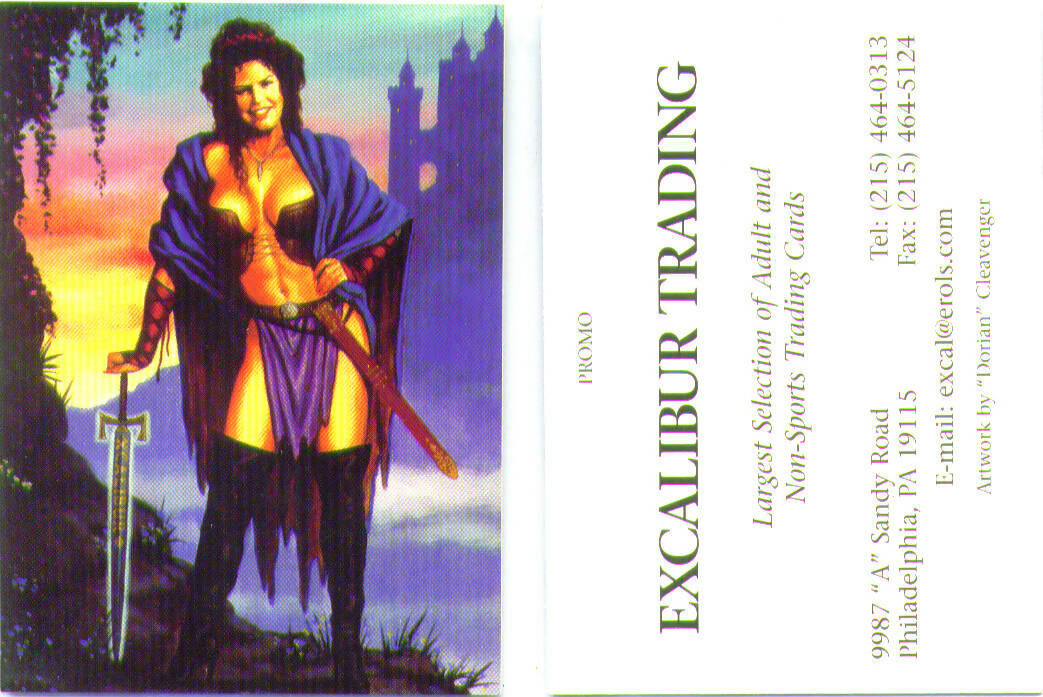 Excalibur Trading promo card