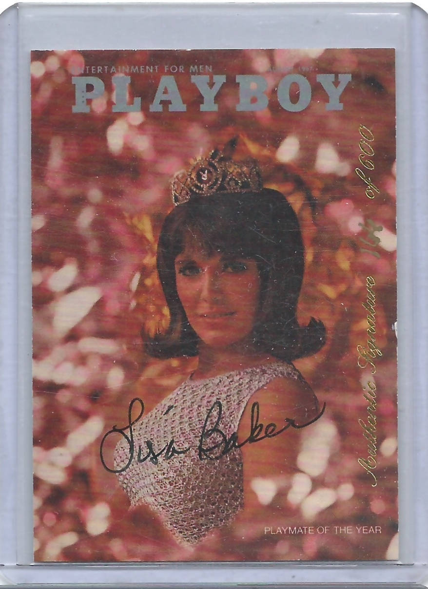 Playboy Chromium Covers Edition 3 Lisa Baker Autographed Card