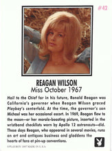 Load image into Gallery viewer, Playboy October Edition Reagan Wilson Card #42
