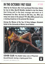 Load image into Gallery viewer, Playboy October Edition Cover Brandi Brandt Card #100
