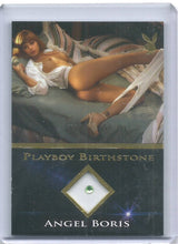 Load image into Gallery viewer, Playboy&#39;s Spotlight Angel Boris Gold Foil Birthstone Card
