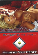 Load image into Gallery viewer, Playboy&#39;s Hard Bodies Nichole Van Croft Platinum Foil Birthstone Card
