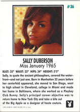 Load image into Gallery viewer, Playboy January Edition Sally Duberson Card #36
