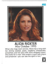 Load image into Gallery viewer, Playboy Centerfold Update 1 (1994 - 1996) Alicia Rickter Card #66
