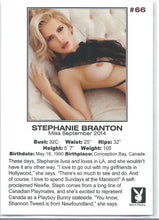 Load image into Gallery viewer, Playboy Centerfold Update 7 (2012-2016) Stephanie Branton # 66

