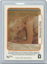 Load image into Gallery viewer, Playboy Natural Beauties MacKenzie White Autograph Card
