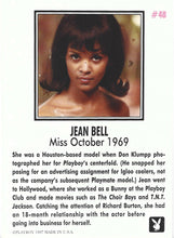 Load image into Gallery viewer, Playboy October Edition Jean Bell Card #48
