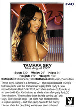 Load image into Gallery viewer, Playboy Centerfold Collector Cards 2006 Thru 2008 #40 Tamara Sky
