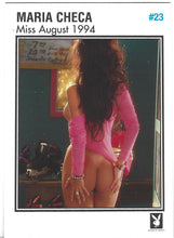 Load image into Gallery viewer, Playboy Centerfold Update 1 (1994 - 1996) Maria Checa Card #23
