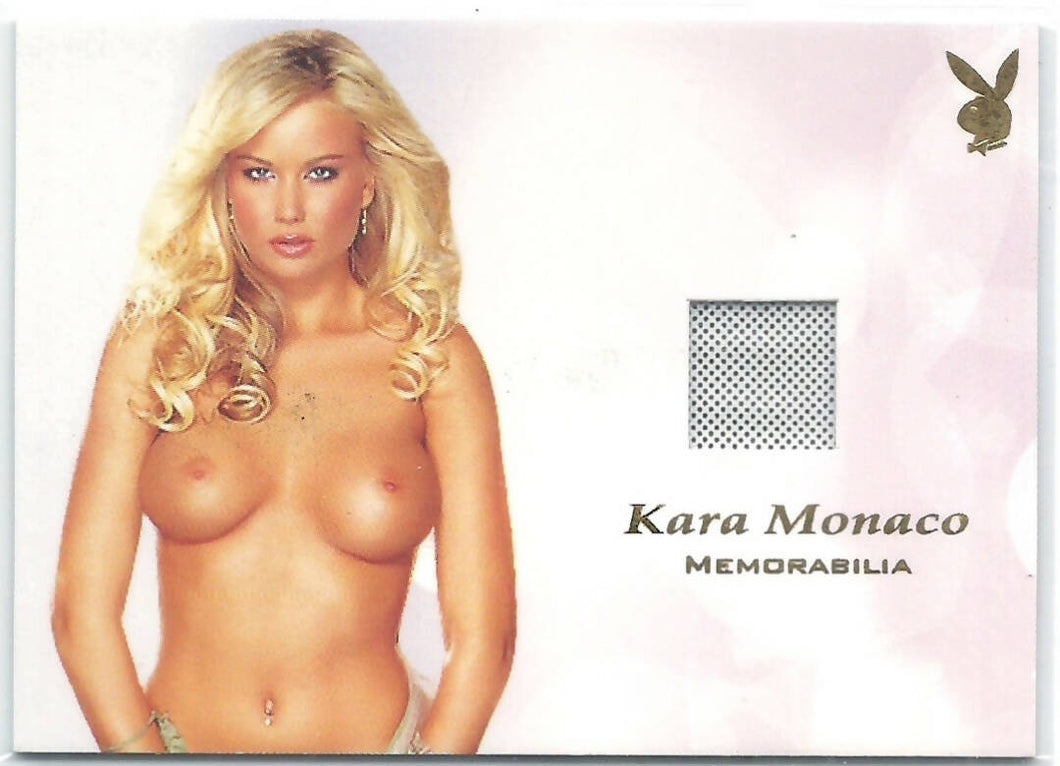 Playboy Centerfold Update 4 Kara Monaco Spotlight Memorabilia Card –  Xandebay