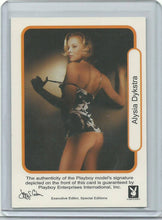Load image into Gallery viewer, Playboy Natural Beauties Alysia Dykstra Autograph Card
