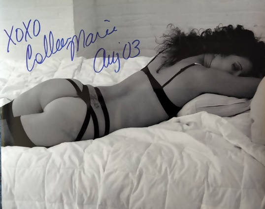 COLLEEN MARIE signed 8x10 PHOTO LOT A