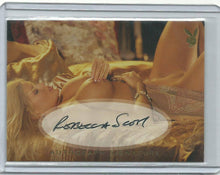 Load image into Gallery viewer, Playboy Playmates Rebecca Scott Autograph Card RS/P 1
