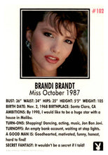 Load image into Gallery viewer, October Autograph - BRANDI BRANDT #778/1300
