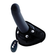 Load image into Gallery viewer, VeDO STRAPPED Rechargeable Vibratiing Strap On - Just Black
