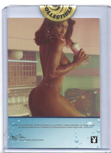 Load image into Gallery viewer, Playboy Bathing Beauties Memorabilia Jordan Emanuel Pink Foil Case Topper
