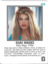 Load image into Gallery viewer, Playboy Centerfold Update 1 (1994 - 1996) Shae Marks Card #15

