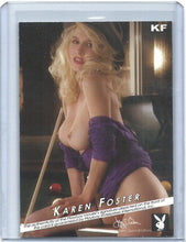 Load image into Gallery viewer, Playboy Blondes, Brunettes and Redheads Karen Foster Autograph Card
