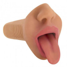 Load image into Gallery viewer, Mistress Selene Vibrating Mouth Stroker -Tan
