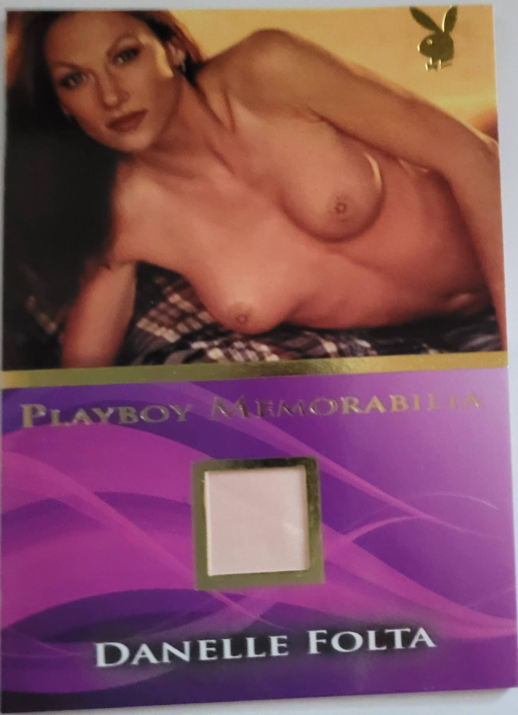 PLAYBOY'S SEXY and SASSY GOLD MEMORABILIA DANELLE FOLTA