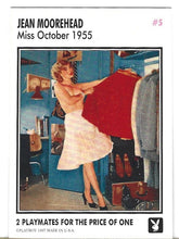 Load image into Gallery viewer, Playboy October Edition Jean Moorehead Card #5
