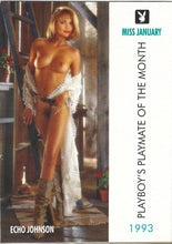 Load image into Gallery viewer, Playboy January Edition Echo Johnson Card #120
