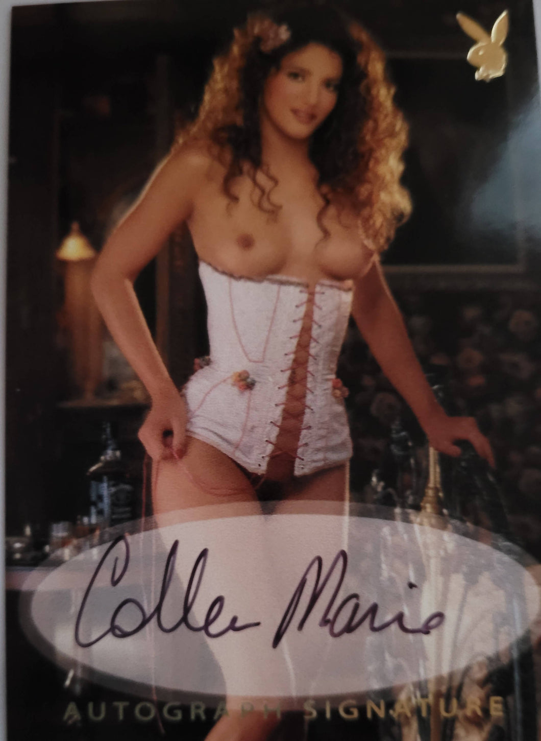 PLAYBOY'S SEXY GIRLS GOLD AUTOGRAPH SIGNATURE COLLEEN MARIE