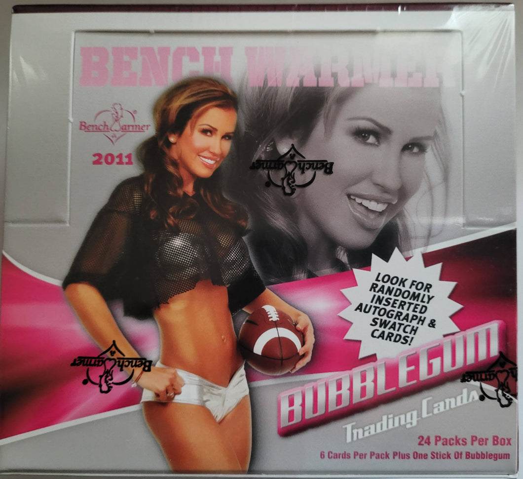 BENCH WARMER 2011 Chance of getting 2 AUTOGRAPHS &Possible SWATCH CARDS 24 PACKS per BOX (6 CARDS per PACK)