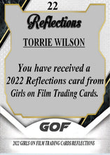 Load image into Gallery viewer, 2022 GOF Reflections Torrie Wilson Nude Card
