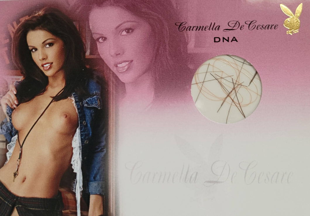 PLAYBOY'S TOO HOT TO HANDLE GOLD DNA CARMELLA DeCESARE
