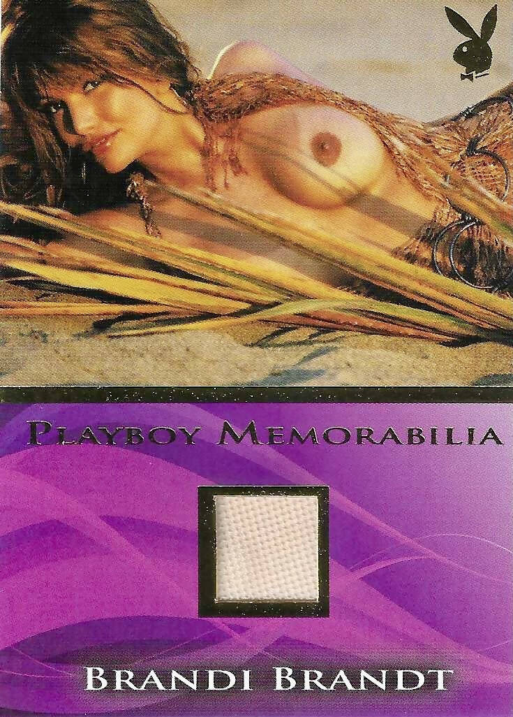 Playboy Sexy and Sassy Memorabilia Card Brandi Brandt