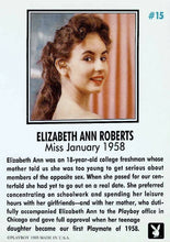 Load image into Gallery viewer, Playboy January Edition #15 Elizabeth Ann Roberts Centerfold
