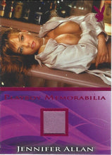 Load image into Gallery viewer, Playboy&#39;s Sexy and Sassy Jennifer Allan Pink Foil Memorabilia Card
