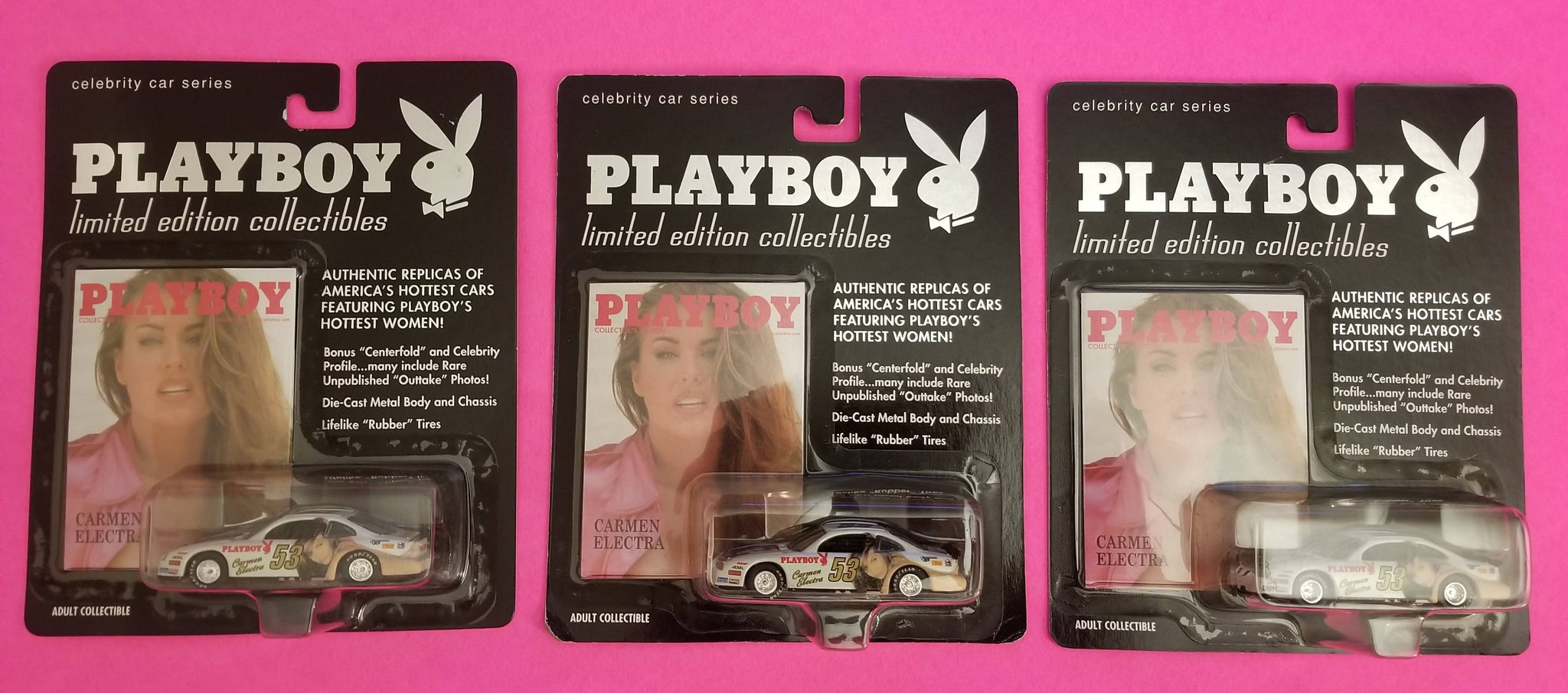 Playboy Limited Edition Collectables Carmen Electra Toy Cars – Xandebay