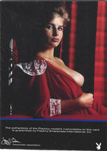 Load image into Gallery viewer, Playboy&#39;s Bare Assets Donna Michelle Platinum Foil Archived Memorabilia Card
