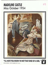 Load image into Gallery viewer, Playboy October Edition Cartoon Pictorial Card #2
