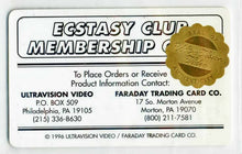 Load image into Gallery viewer, Ecstasy Club - 1996 Membership phone card - signed by Catalina L&#39;amour
