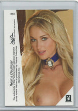 Load image into Gallery viewer, Playboy Too Hot To Handle Regina Deutinger Autograph Card RD1
