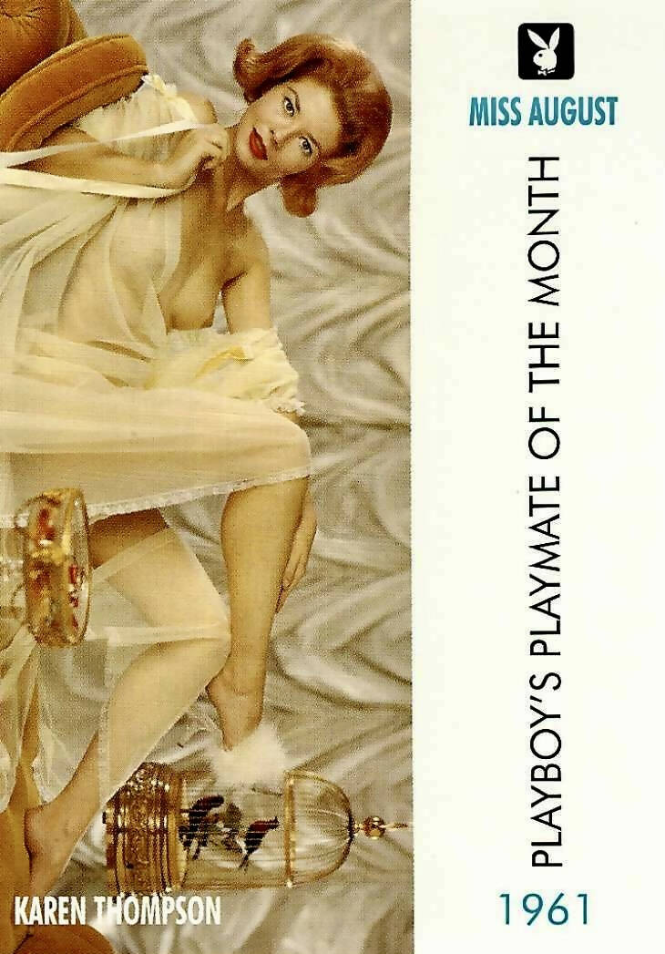 Playboy August Edition #24 Karen Thompson