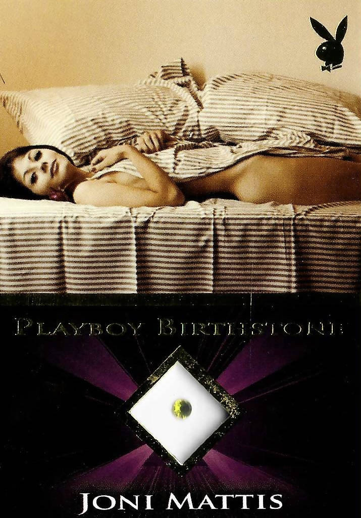 Playboy Sexy and Sassy Birthstone Card Joni Mattis