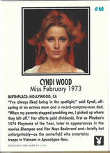 Load image into Gallery viewer, Playboy February Edition Cyndi Wood Card #60
