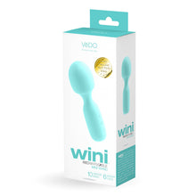 Load image into Gallery viewer, VeDO WINI Rechargeable Mini Wand - Tease Me Turquiose
