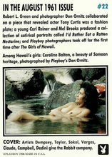 Load image into Gallery viewer, Playboy August Edition #22 Playboy Cover
