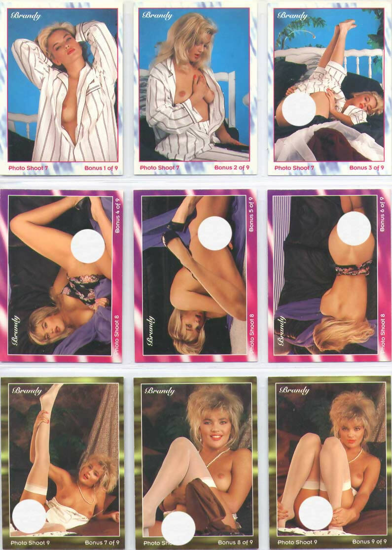 Hot Shots - series 4 - Salute to Brandy subset (9 cards)