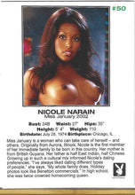 Load image into Gallery viewer, Playboy Centerfold Update 3 (2000 - 2002) Nicole Narain Card #50
