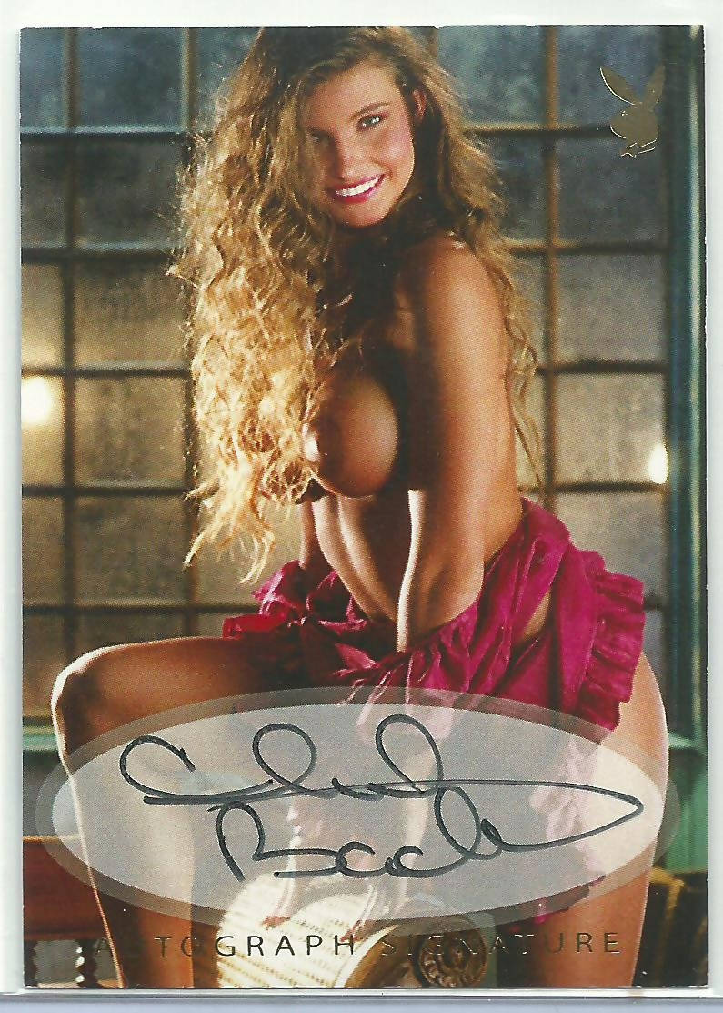 Playboy Too Hot To Handle Cheryl Bachman Auto Card 1