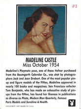 Load image into Gallery viewer, Playboy October Edition Madeline Castle Card #3
