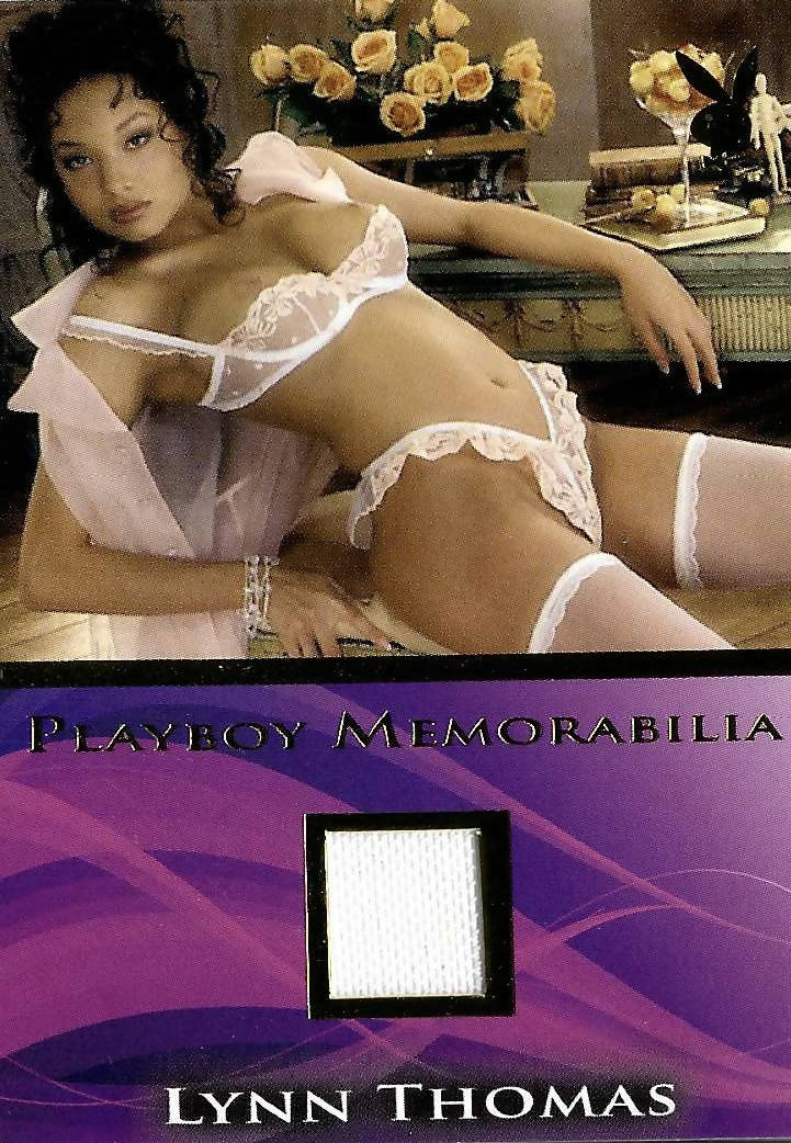 Playboy Sexy and Sassy Memorabilia Card Lynn Thomas
